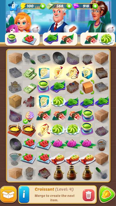 Merge Cafe – Merge game chef Walkthrough (iOS)