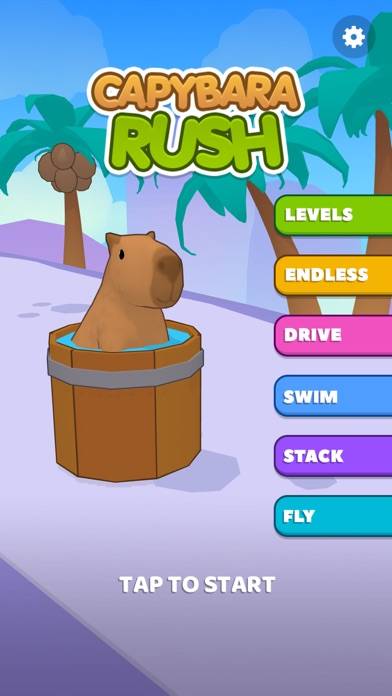 Capybara Rush Walkthrough (iOS)