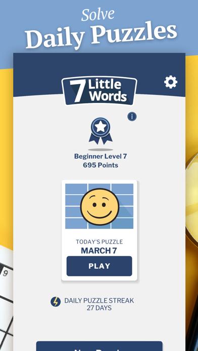 7 Little Words Walkthrough (iOS)