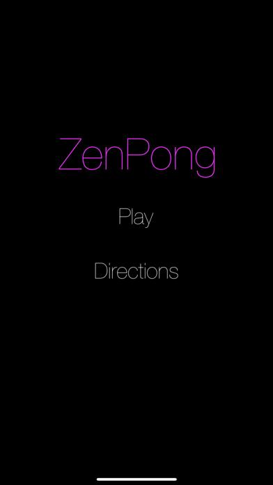 ZenPong Walkthrough (iOS)