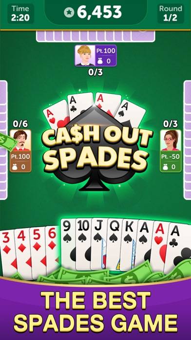 Spades Cash 2: Real Money Game Walkthrough (iOS)
