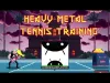 How to play Heavy Metal Tennis Training (iOS gameplay)