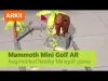 How to play Mammoth Mini Golf AR (iOS gameplay)