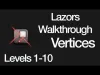 Lazors - Vertices levels 1 10