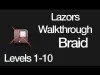 Lazors - Braid levels 1 10
