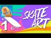 How to play Skate Art 3D (iOS gameplay)