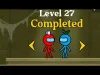 Red & Blue Stickman - Level 25