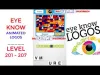 How to play Eye Know: Animated Logos (iOS gameplay)