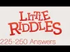 Little Riddles - Levels 225 250