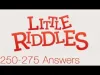 Little Riddles - Levels 250 275