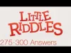 Little Riddles - Levels 275 300