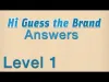 Hi Guess the Brand - Answers level 1