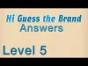 Hi Guess the Brand - Level 5 answers