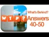 What's Behind? - Answers 40 50