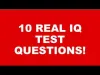 IQ Test - Part 1