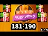 Guess Word Puzzle - Level 181
