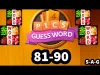 Guess Word Puzzle - Level 81