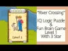 River Crossing IQ Logic Puzzles & Fun Brain Games - Level 1