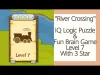 River Crossing IQ Logic Puzzles & Fun Brain Games - Level 7