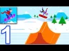 How to play Ketchapp Winter Sports (iOS gameplay)
