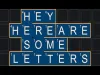 How to play Hey! Here are some letters (iOS gameplay)