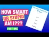 Stupid Test - Part 1