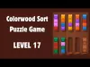 Colorwood Sort Puzzle Game - Level 17